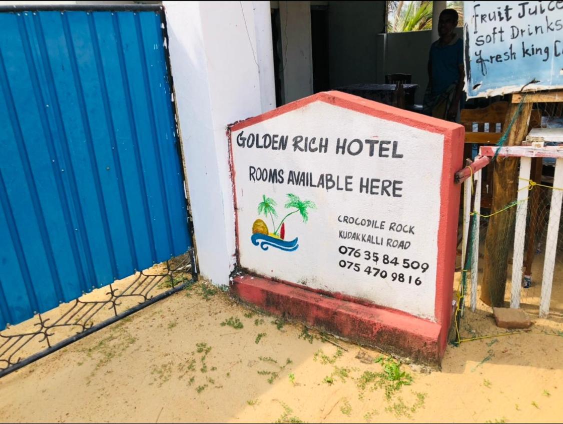 Golden Rich Hotel Arugam Kudah Eksteriør bilde